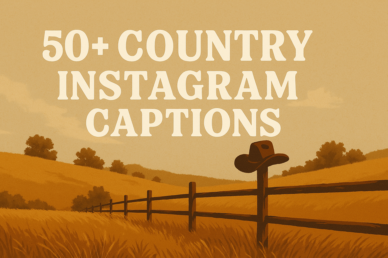 50 + Country Instagram Captions