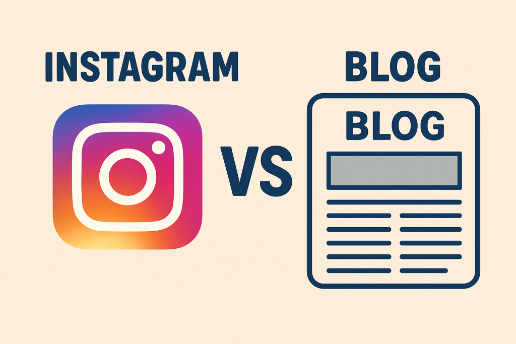 Instagram Vs Blog