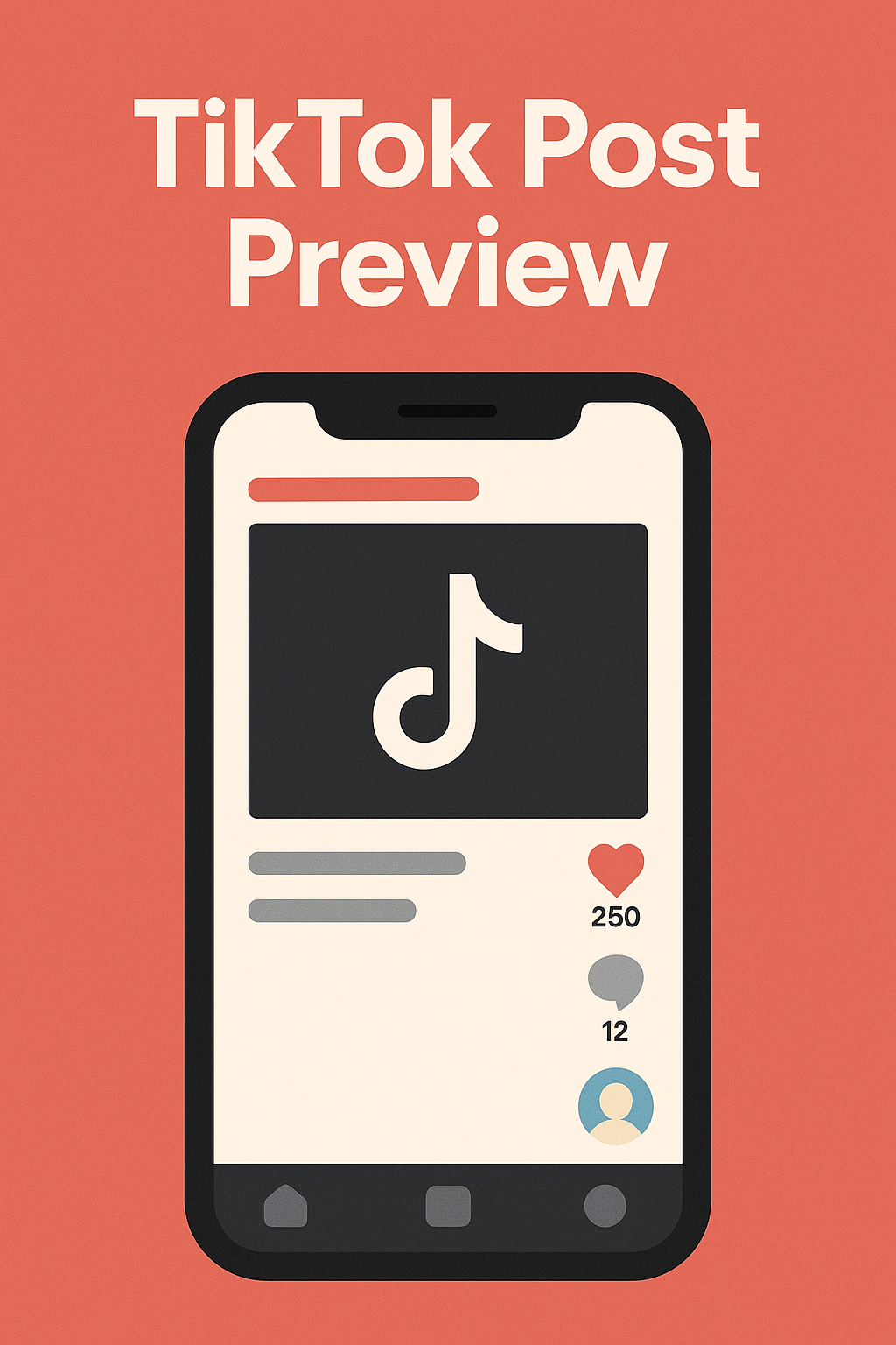Tiktok Post Preview